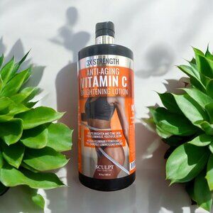 Sculpt 3X Strength Anti-Aging Vitamin C Brightening Lotion 32 fl New